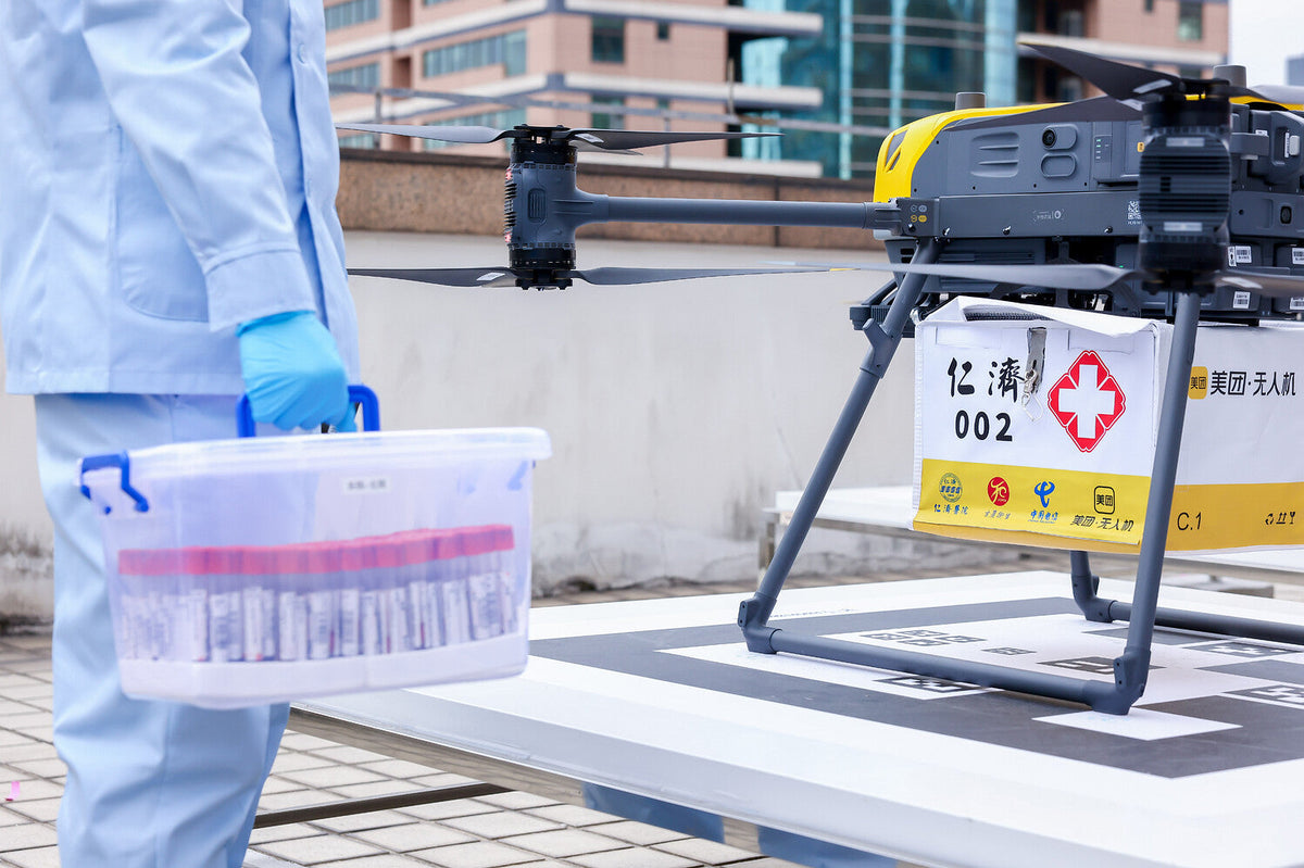 Meituan Drone Launches Shanghai’s First Regular Medical Drone Routes