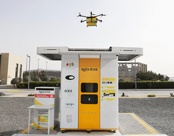 HH Sheikh Hamdan unveils drone delivery service in Dubai – Keeta Drone