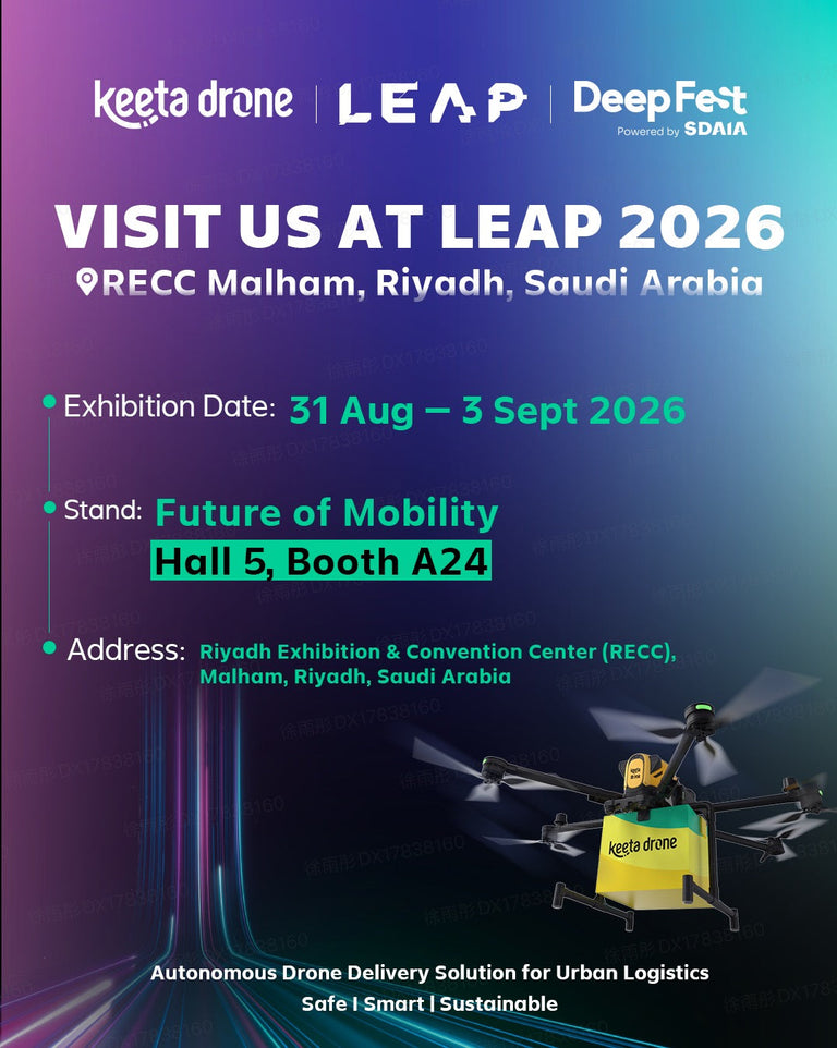 👋 Meet Keeta Drone at LEAP 2026 in Riyadh!