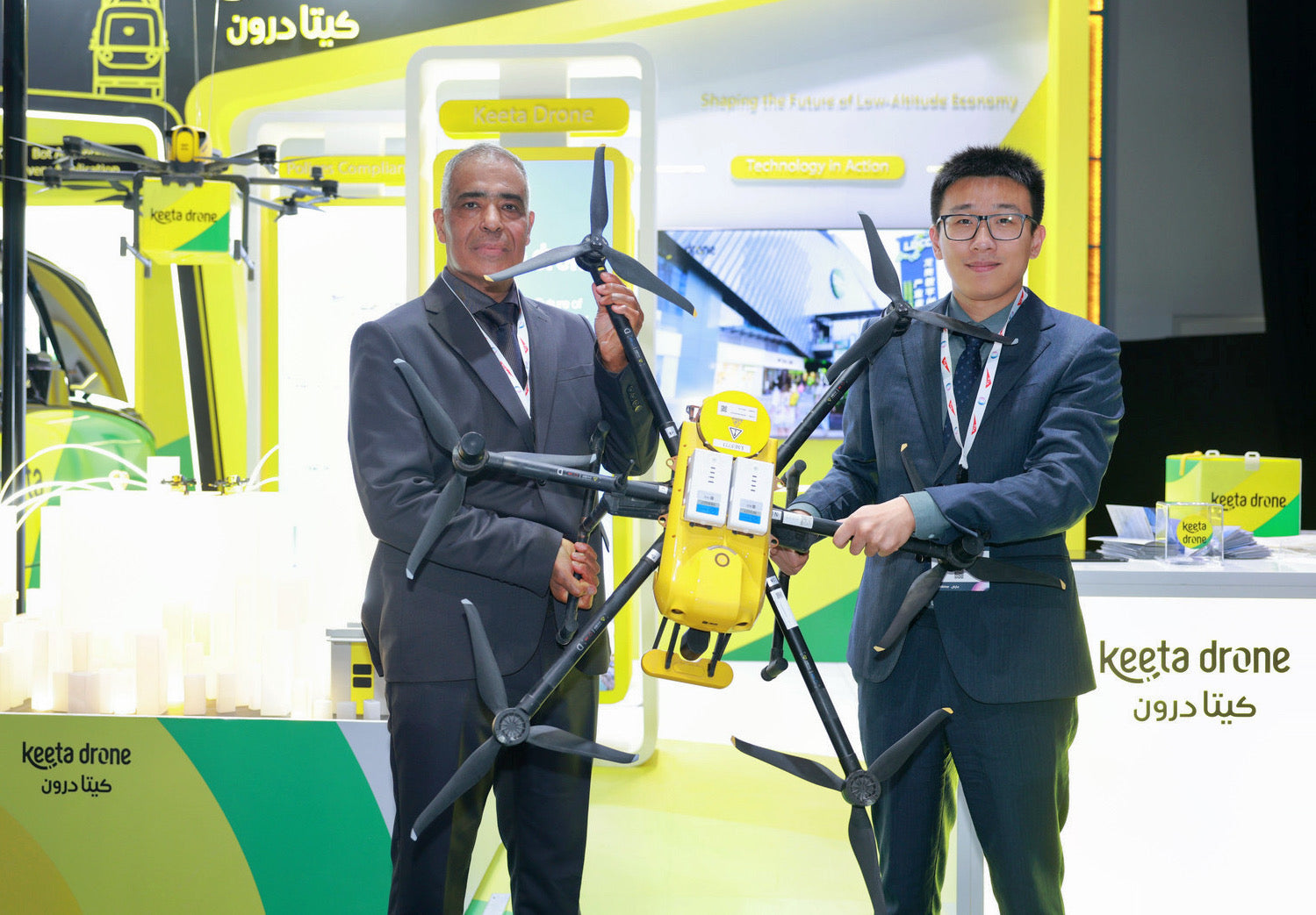 Keeta Drone Showcases Smart Mobility Innovations at Dubai World Congress for Self-Driving Transport and Gifts a Drone to RIT Dubai