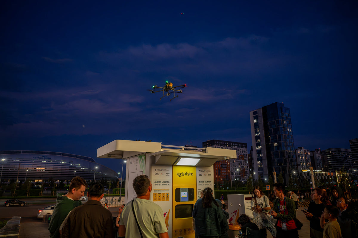 Keeta Drone in service at the Games of the Future in Astana